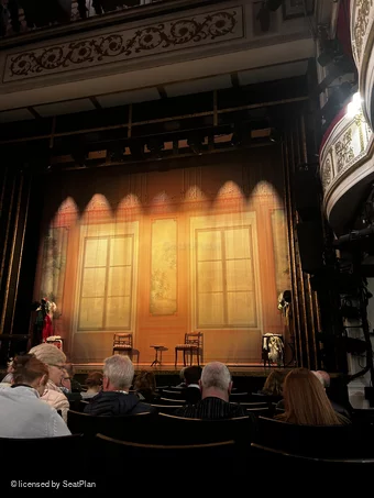 Vaudeville Theatre Stalls G16 view from seat photo