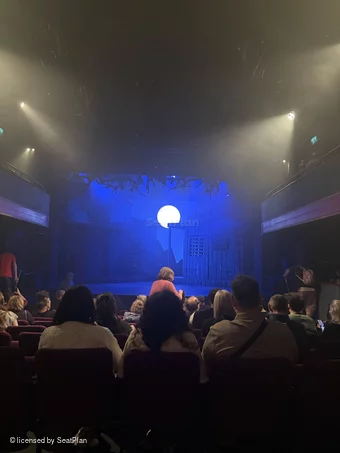 Charing Cross Theatre Stalls K6 view from seat photo