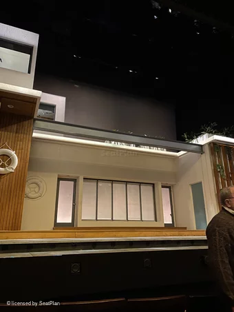 Hudson Theatre Orchestra E104 view from seat photo