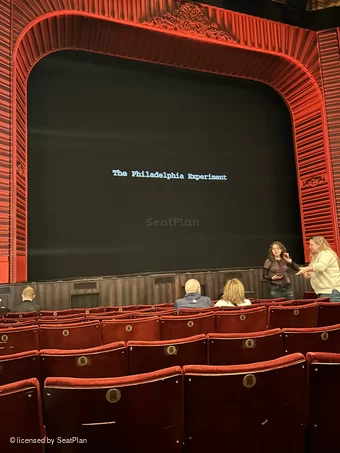 Phoenix Theatre Stalls J21 view from seat photo