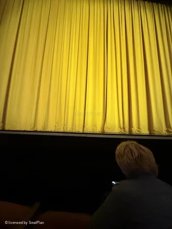 Golden Theatre Orchestra B113 view from seat photo