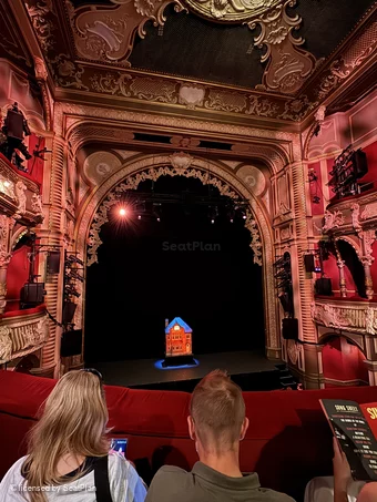 Lyric Hammersmith Circle B16 view from seat photo
