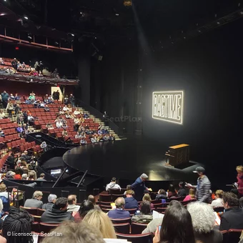 Vivian Beaumont Theater Orchestra O511 view from seat photo