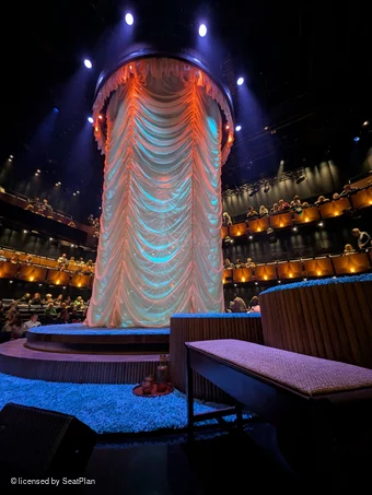 Soho Place Stalls A21 view from seat photo