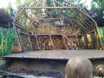 Regent's Park Open Air Theatre Lower Centre D26 view from seat photo