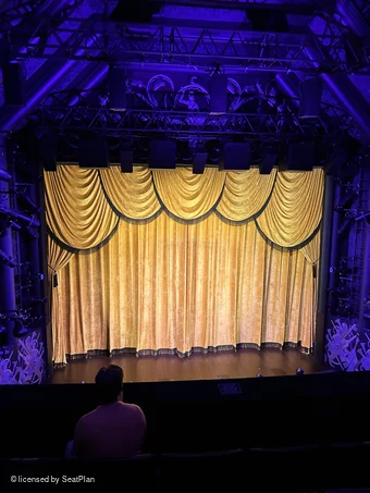 Trafalgar Theatre Dress Circle D17 view from seat photo