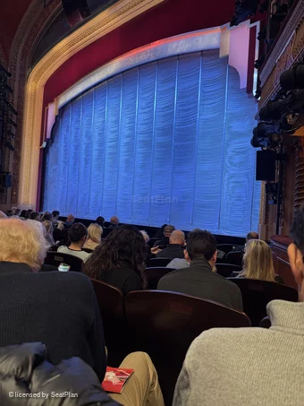 Todd Haimes Theatre Orchestra G16 view from seat photo