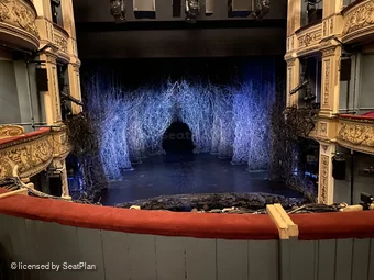 Duke of York's Theatre Royal Circle B9 view from seat photo