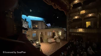 Apollo Theatre Dress Circle Box C2 view from seat photo