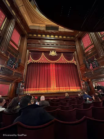 St Martin's Theatre Stalls G8 view from seat photo