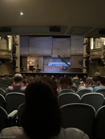 Wyndham's Theatre Stalls P13 view from seat photo