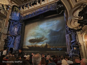 Sondheim Theatre Stalls J5 view from seat photo