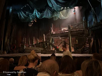 Ambassadors Theatre Stalls E7 view from seat photo