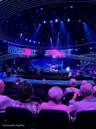 Wembley Park Theatre Platform 1 G15 view from seat photo