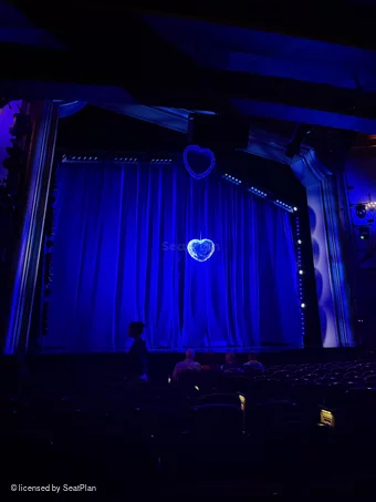 St James Theatre Orchestra M11 view from seat photo