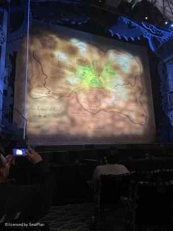 Apollo Victoria Theatre Stalls E33 view from seat photo