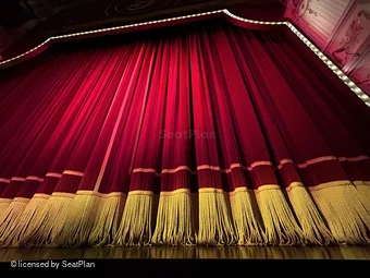 Garrick Theatre Stalls AA3 view from seat photo