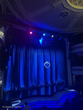 Criterion Theatre Dress Circle A27 view from seat photo
