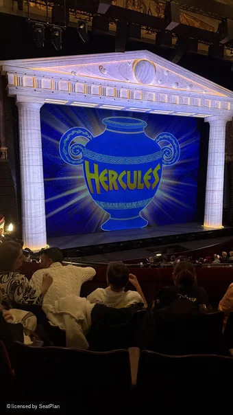 Theatre Royal Drury Lane Royal Circle D42 view from seat photo