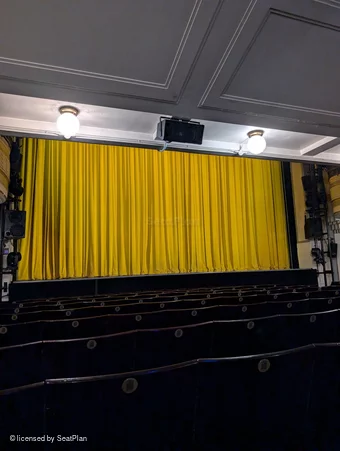 Fortune Theatre Stalls J4 view from seat photo