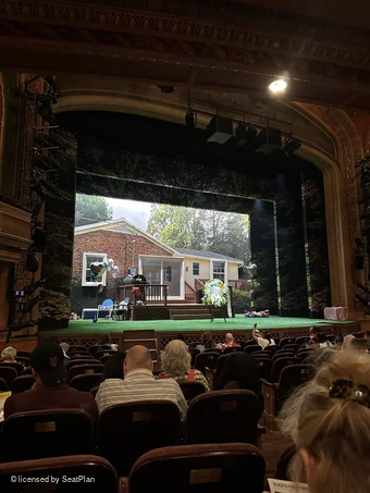 Todd Haimes Theatre Orchestra L5 view from seat photo