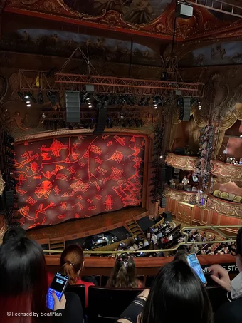 Lyceum Theatre Grand Circle D38 view from seat photo