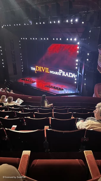 Dominion Theatre Circle G1 view from seat photo