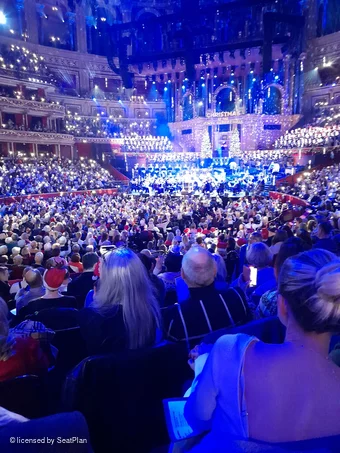 Royal Albert Hall Stalls L 894 view from seat photo