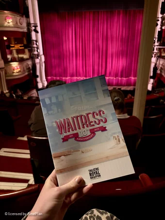 Theatre Royal Brighton Royal Circle E19 view from seat photo