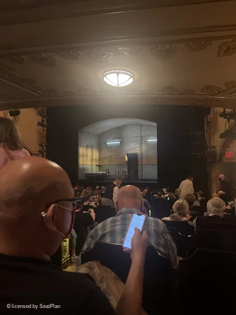 Golden Theatre Orchestra Q4 view from seat photo