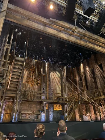 Victoria Palace Theatre Stalls E34 view from seat photo