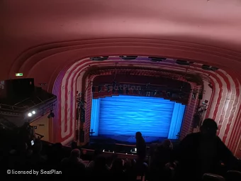 New Theatre Oxford Balcony H33 view from seat photo