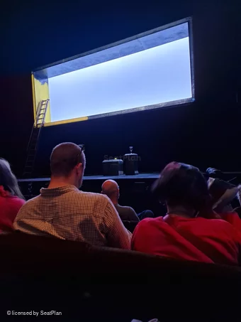 Barbican Theatre Stalls C12 view from seat photo