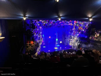 Cambridge Theatre Dress Circle G36 view from seat photo