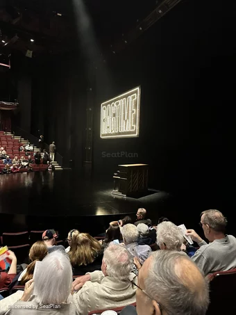 Vivian Beaumont Theater Orchestra H509 view from seat photo