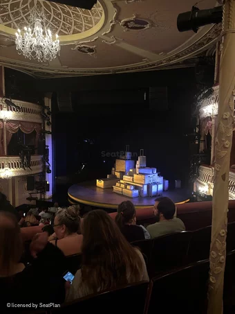 Criterion Theatre Dress Circle D6 view from seat photo