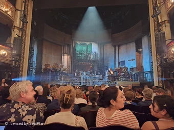Lyric Theatre Stalls K11 view from seat photo