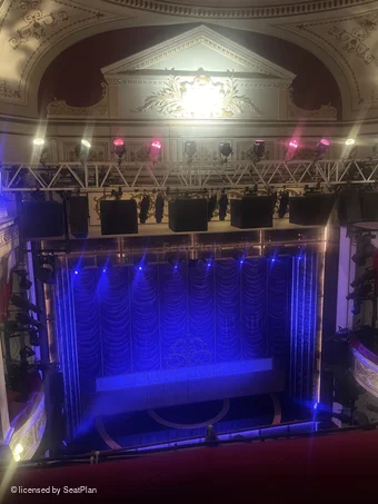 Vaudeville Theatre Upper Circle A4 view from seat photo