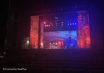 Dominion Theatre Stalls K22 view from seat photo