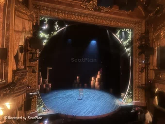 Theatre Royal Haymarket Royal Circle A23 view from seat photo
