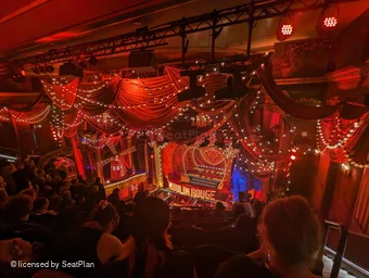 Piccadilly Theatre Grand Circle G1 view from seat photo