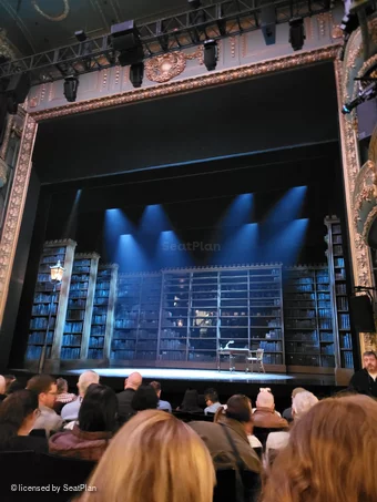 Aldwych Theatre Stalls H4 view from seat photo
