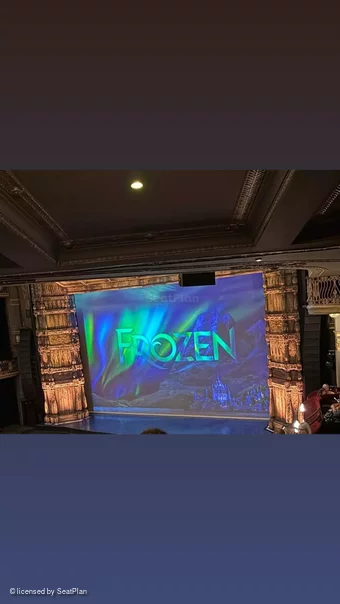 Theatre Royal Drury Lane Royal Circle J9 view from seat photo