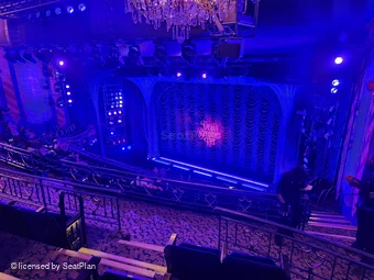 Lunt-Fontanne Theatre Rear Mezzanine D8 view from seat photo