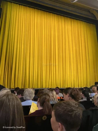 Fortune Theatre Stalls F6 view from seat photo