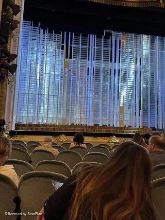 Wyndham's Theatre Stalls G20 view from seat photo