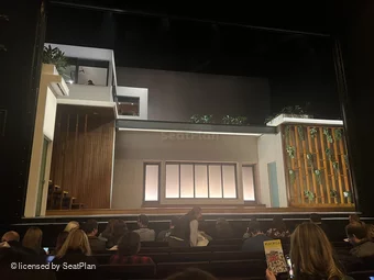 Hudson Theatre Orchestra H108 view from seat photo