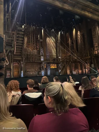 Victoria Palace Theatre Stalls F37 view from seat photo