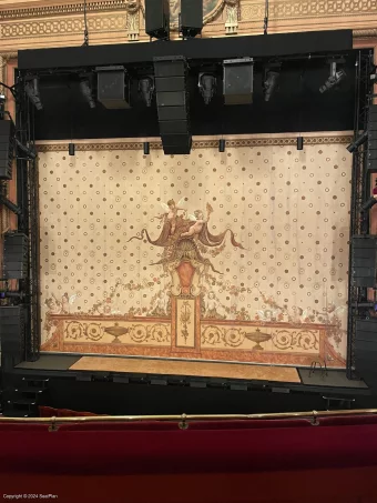 Gielgud Theatre Dress Circle B13 view from seat photo