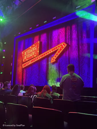 Prince Edward Theatre Stalls E3 view from seat photo